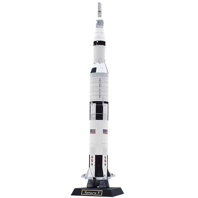 Art And Craft Rocket - America Saturn V Rocket Space Origami