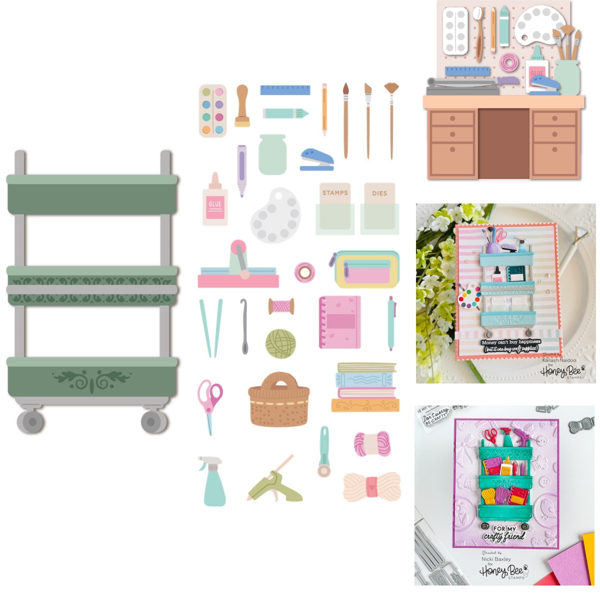 Art Craft Tree - ชั้นศิลปะและหัตถกรรมรถเข็นตาย 2025 สินค้าใหม่ตัดโลหะตายสําหรับ DIY ตกแต่งสมุดภาพบัตรของขวัญหัตถกรรม