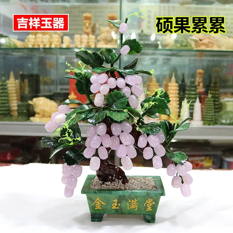 เครื่องประดับหินต้นไม้องุ่น Zh - Art Craft New Year บทวิจารณ์และราคา
