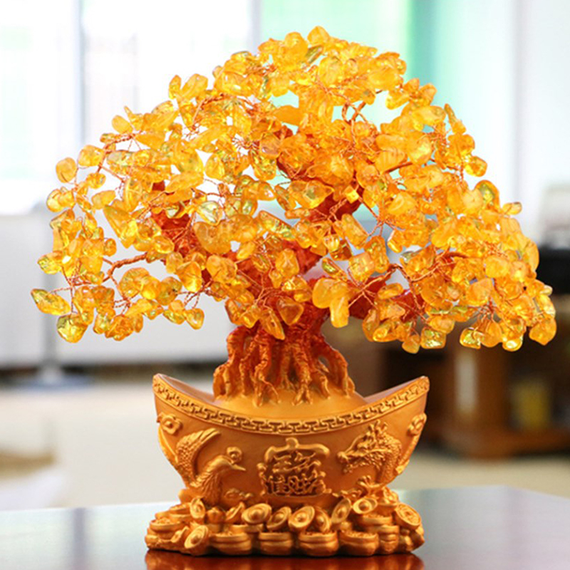 ต้นไม้นำโชคเครื่องประดับเงินทอ - Art Craft Tree บทวิจารณ์และราคา