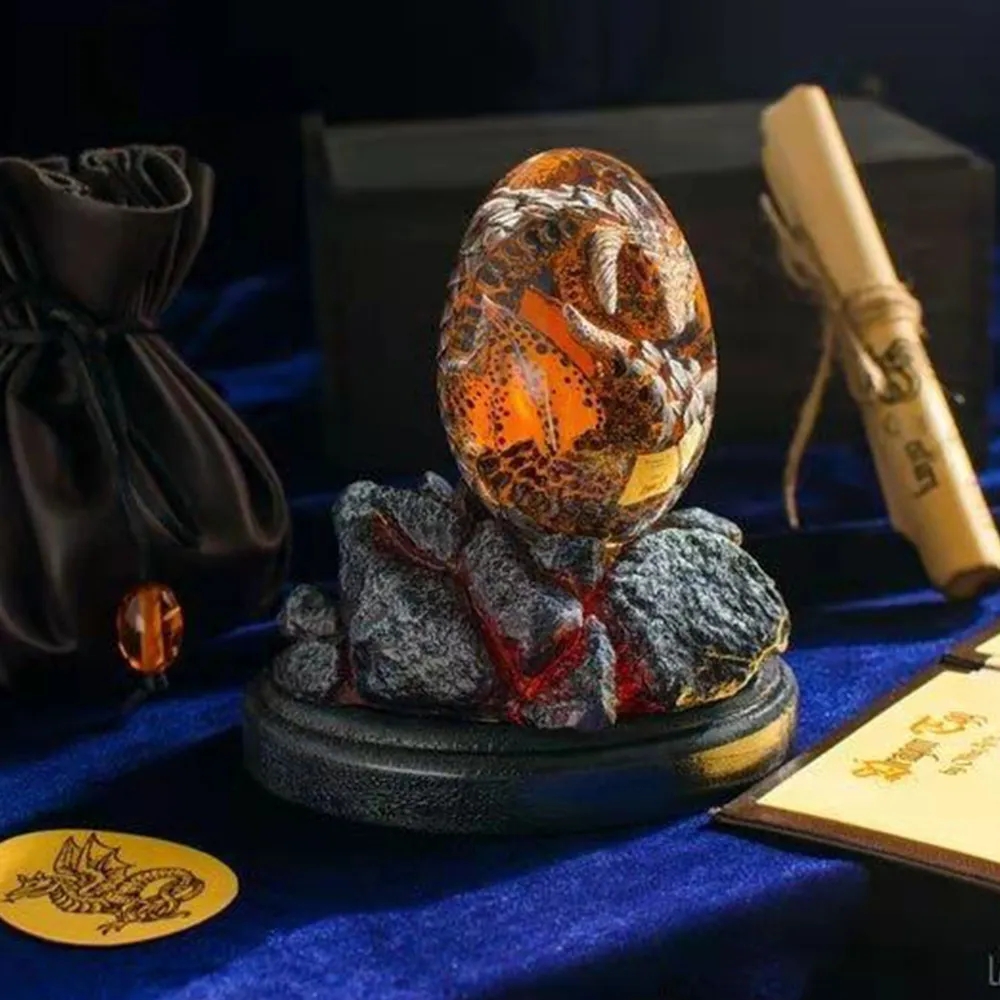 มังกรลาวารูปปั้นไข่ขาตั้งฐานได - Art Craft Dinosaur บทวิจารณ์และราคา