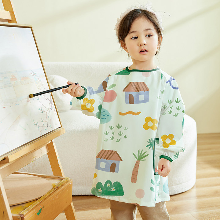 เสื้อกันเปื้อนเด็กแบบกันน้ำ แข - Art Craft 6 Year Old บทวิจารณ์และราคา