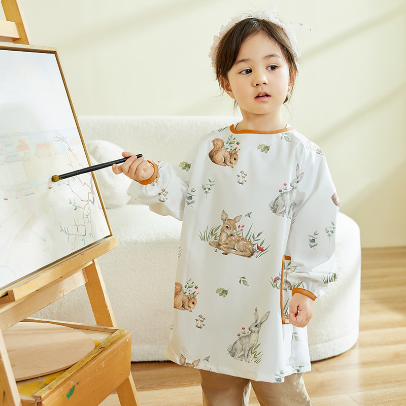 เสื้อกันเปื้อนเด็กแบบกันน้ำ แข - Art Craft 6 Year Old บทวิจารณ์และราคา