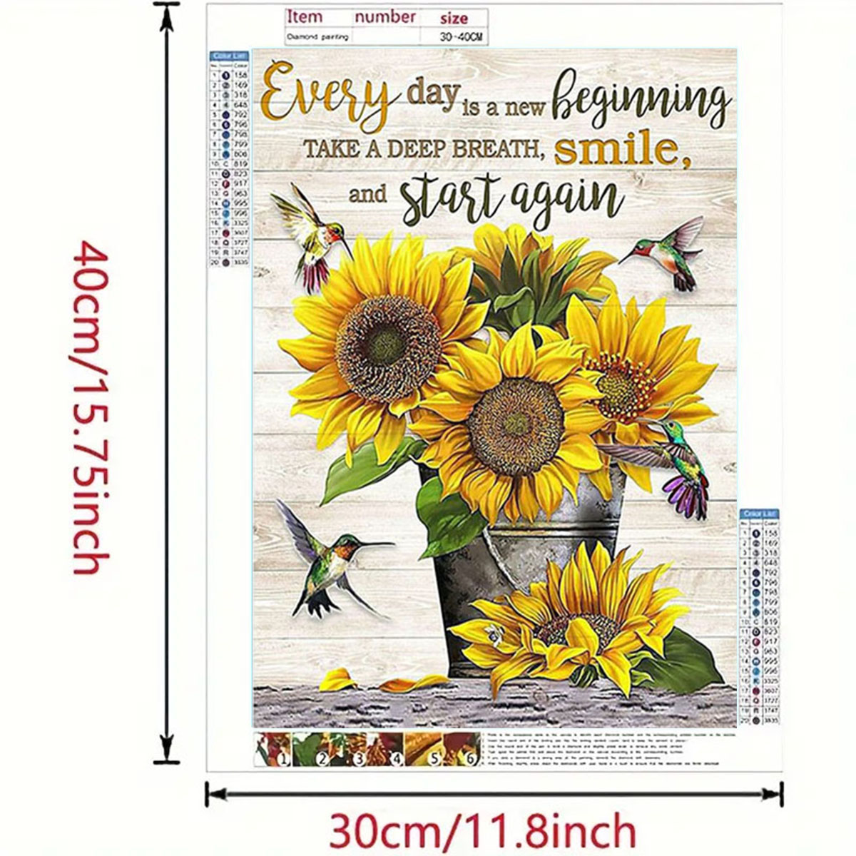 ชุดภาพวาดเพชรลายดอกทานตะวัน, ช - Craft Art Set บทวิจารณ์และราคา