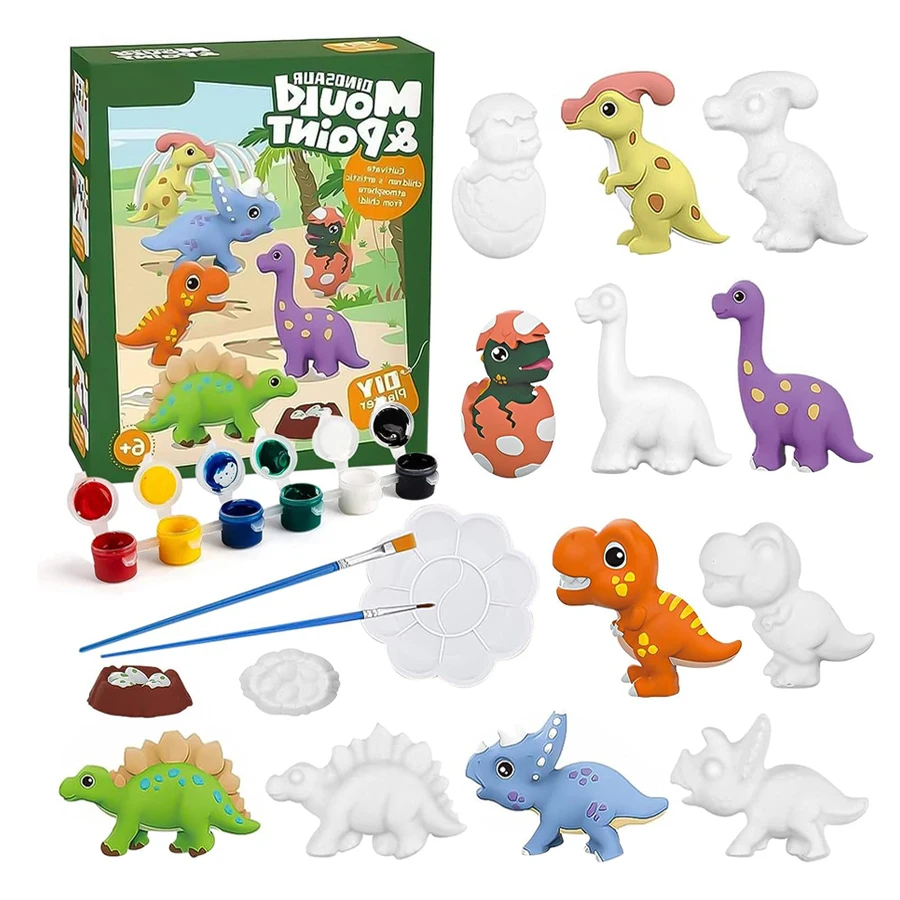 ชุดศิลปะและงานฝีมือ ชุดระบายสี - Art Craft Dinosaur บทวิจารณ์และราคา