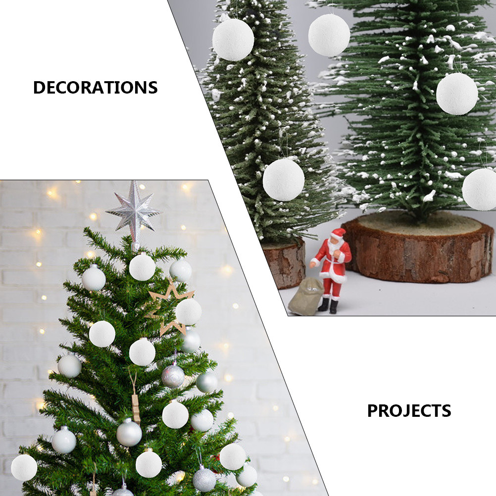 ชุดคริสต์มาสสีขาว 6 ชิ้น งานฝี - Art Craft Tree บทวิจารณ์และราคา
