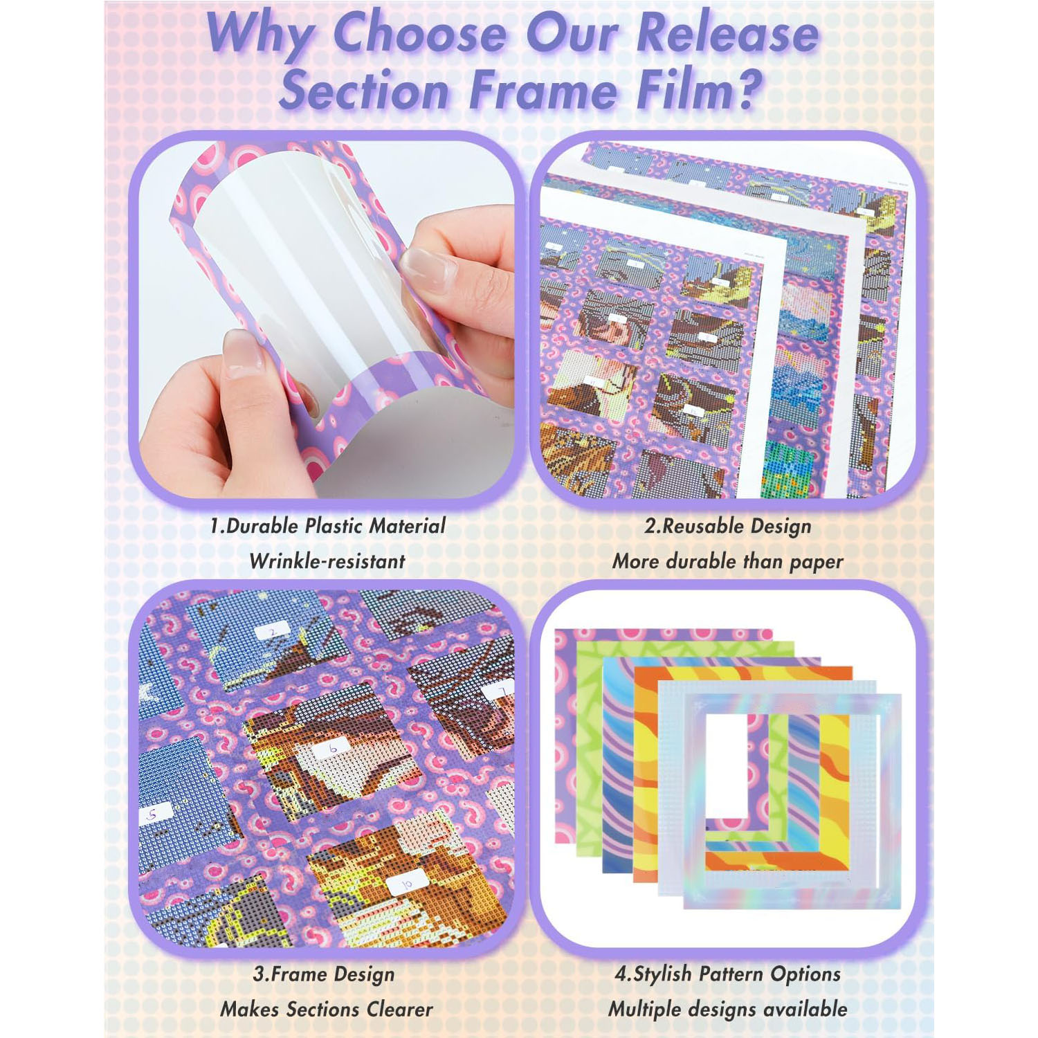 ชุดอุปกรณ์จัดตำแหน่งภาพวาดเพชร - Craft Art Set บทวิจารณ์และราคา