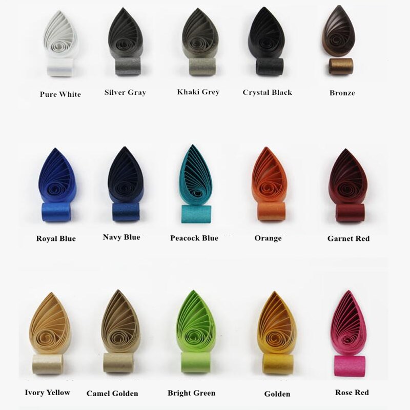 Metallic Shimmer Pearlescent ก - Quilling Paper Strips บทวิจารณ์และราคา