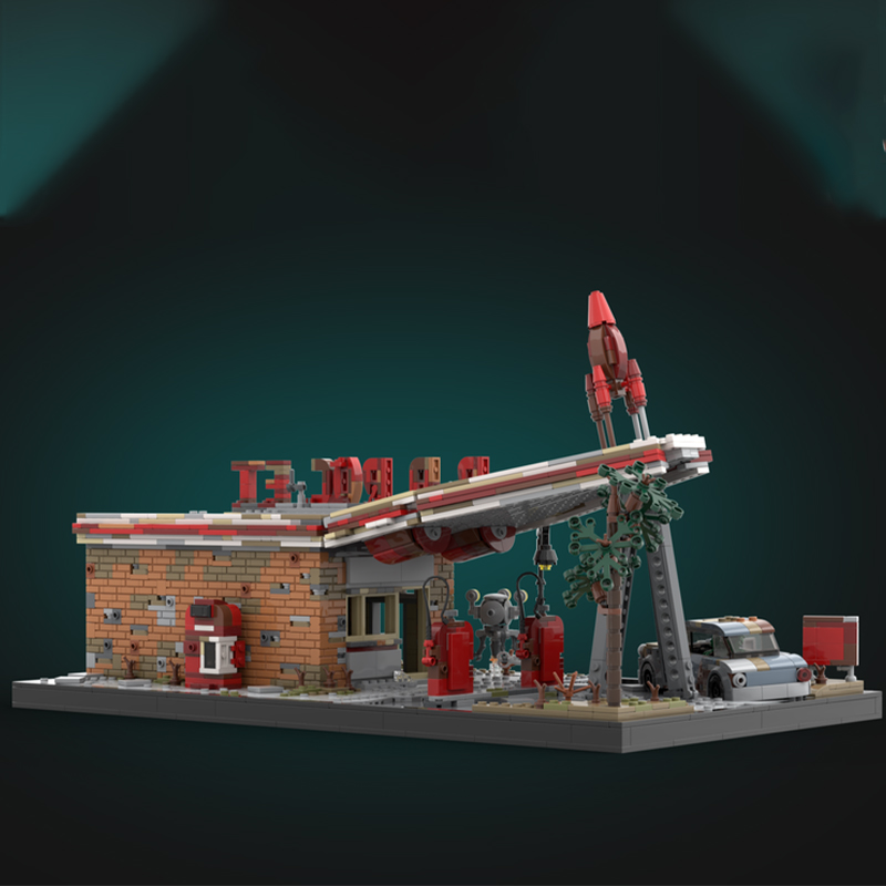 2168 ชิ้น MOC โมเดลจรวดแดง Fal - Art And Craft Rocket บทวิจารณ์และราคา