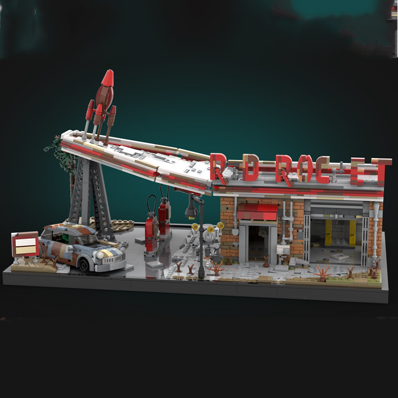 2168 ชิ้น MOC โมเดลจรวดแดง Fal - Art And Craft Rocket บทวิจารณ์และราคา
