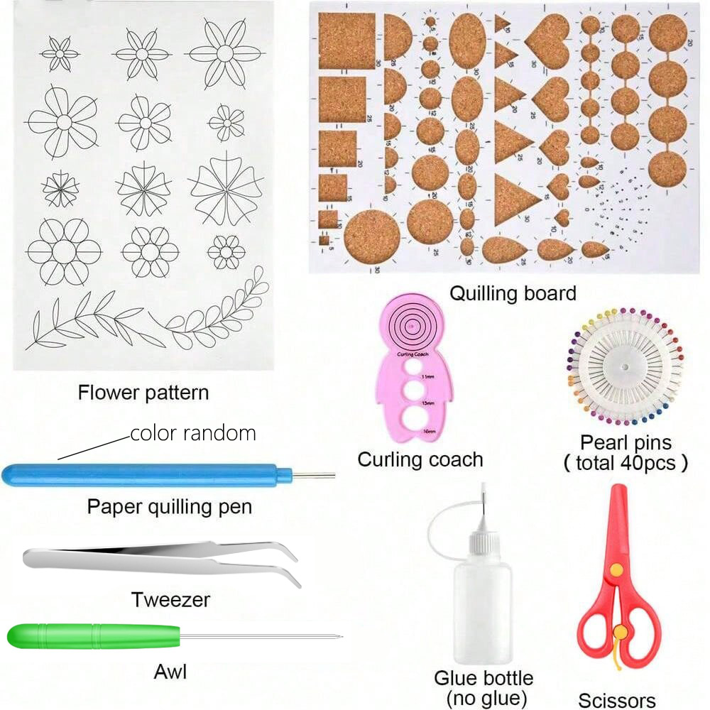 แถบกระดาษ13/19ชิ้นชุดกล่องเครื - Quilling Paper Strips บทวิจารณ์และราคา