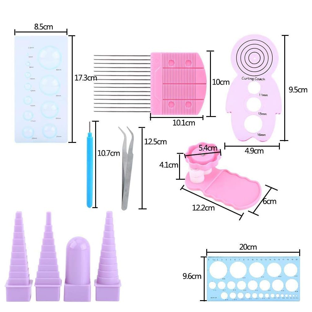 แถบกระดาษ13/19ชิ้นชุดกล่องเครื - Quilling Paper Strips บทวิจารณ์และราคา