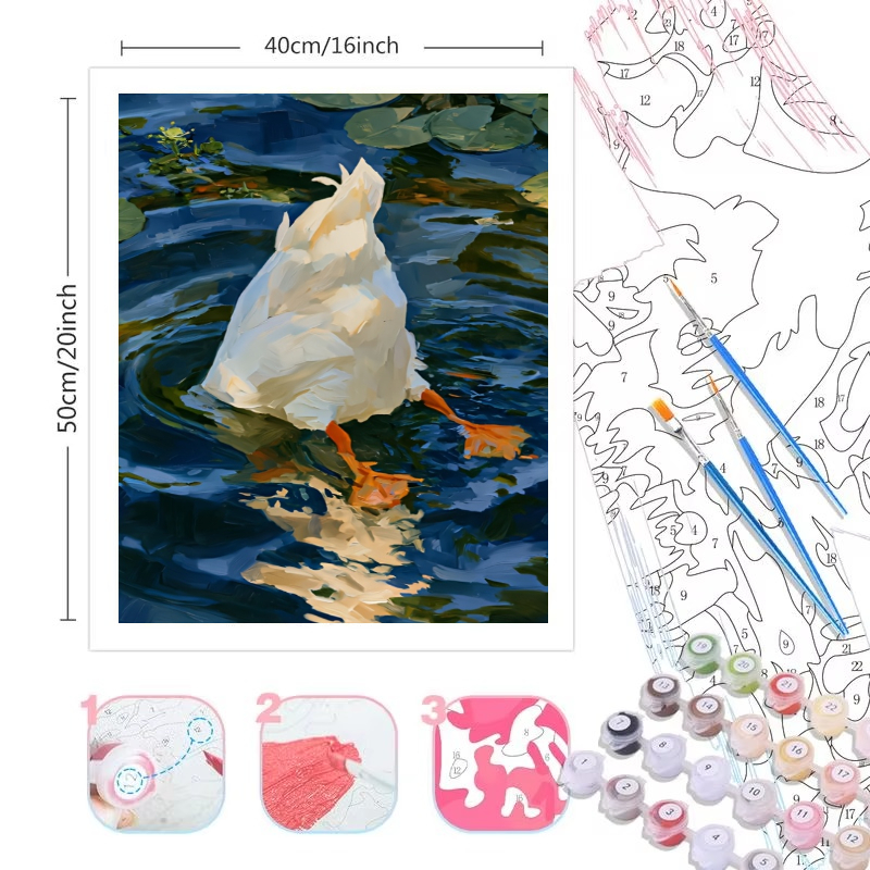 ชุดระบายสีตามตัวเลขสำหรับผู้ให - Tv Art And Craft บทวิจารณ์และราคา