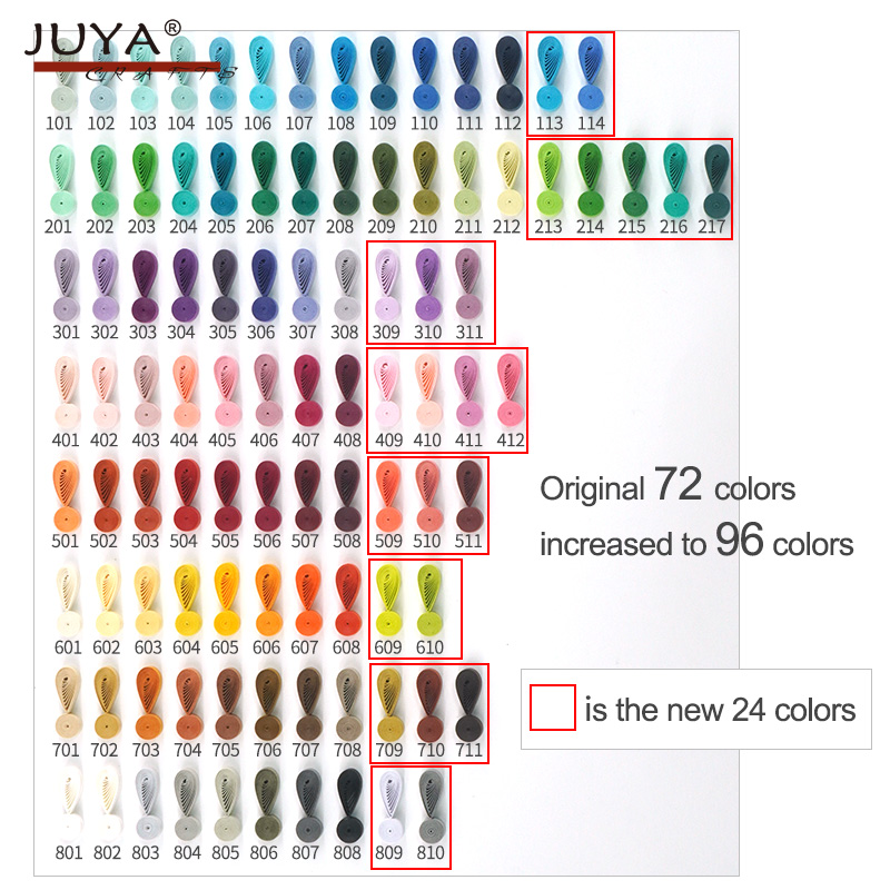 JUYA Tant กระดาษ Quilling ชุด9 - Quilling Paper Strips บทวิจารณ์และราคา