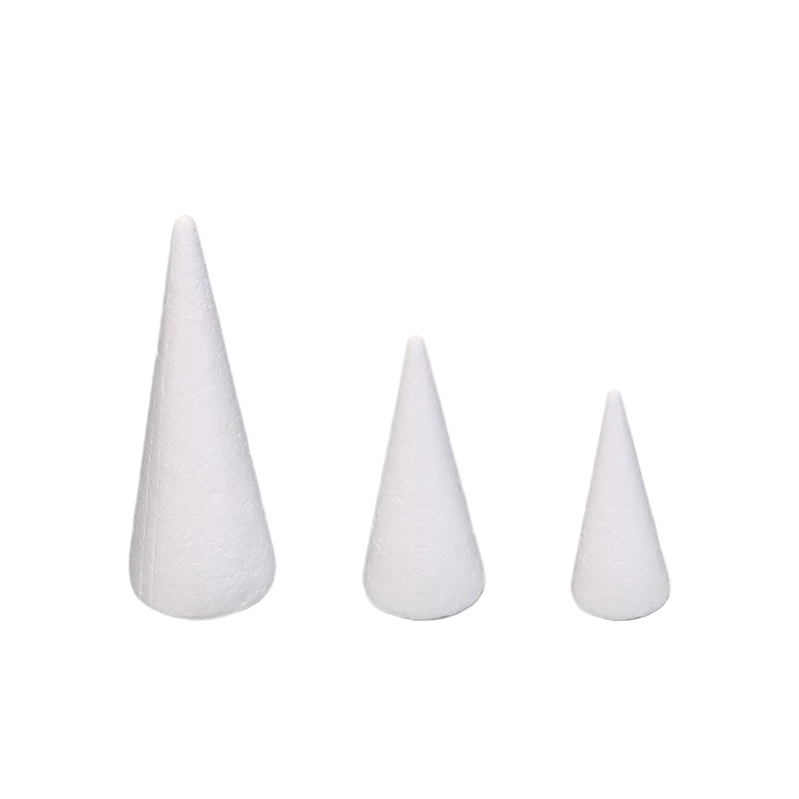 กรวยโฟมงานฝีมือ 15 ชิ้น สีขาว  - Art Craft Tree บทวิจารณ์และราคา