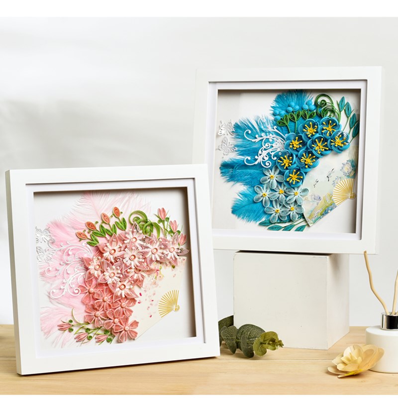 กระดาษ Art Feather พัดลม Handm - Quilling Paper Strips บทวิจารณ์และราคา