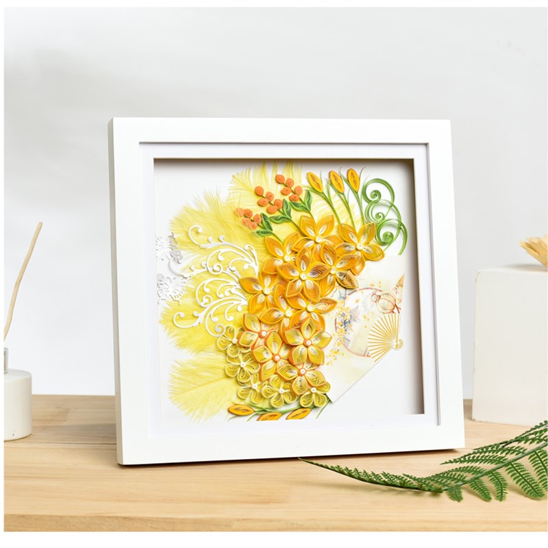 กระดาษ Art Feather พัดลม Handm - Quilling Paper Strips บทวิจารณ์และราคา
