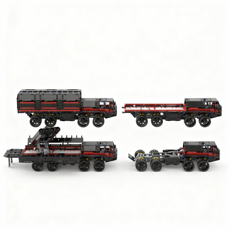 2641 ชิ้น MOC 8x8 โมเดลรถบรรทุ - Art And Craft Rocket บทวิจารณ์และราคา