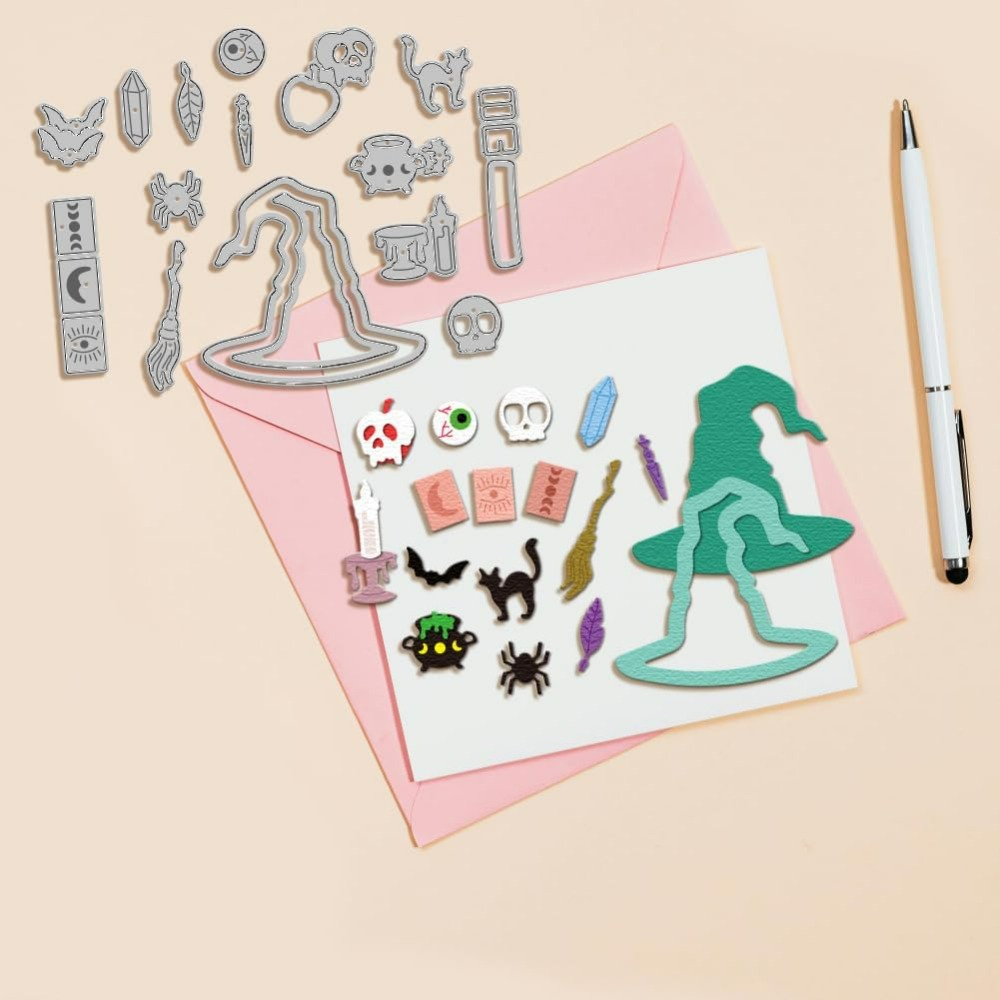 แม่พิมพ์ตัดรูปหมวกแม่มดสำหรับง - Artwork Craft บทวิจารณ์และราคา