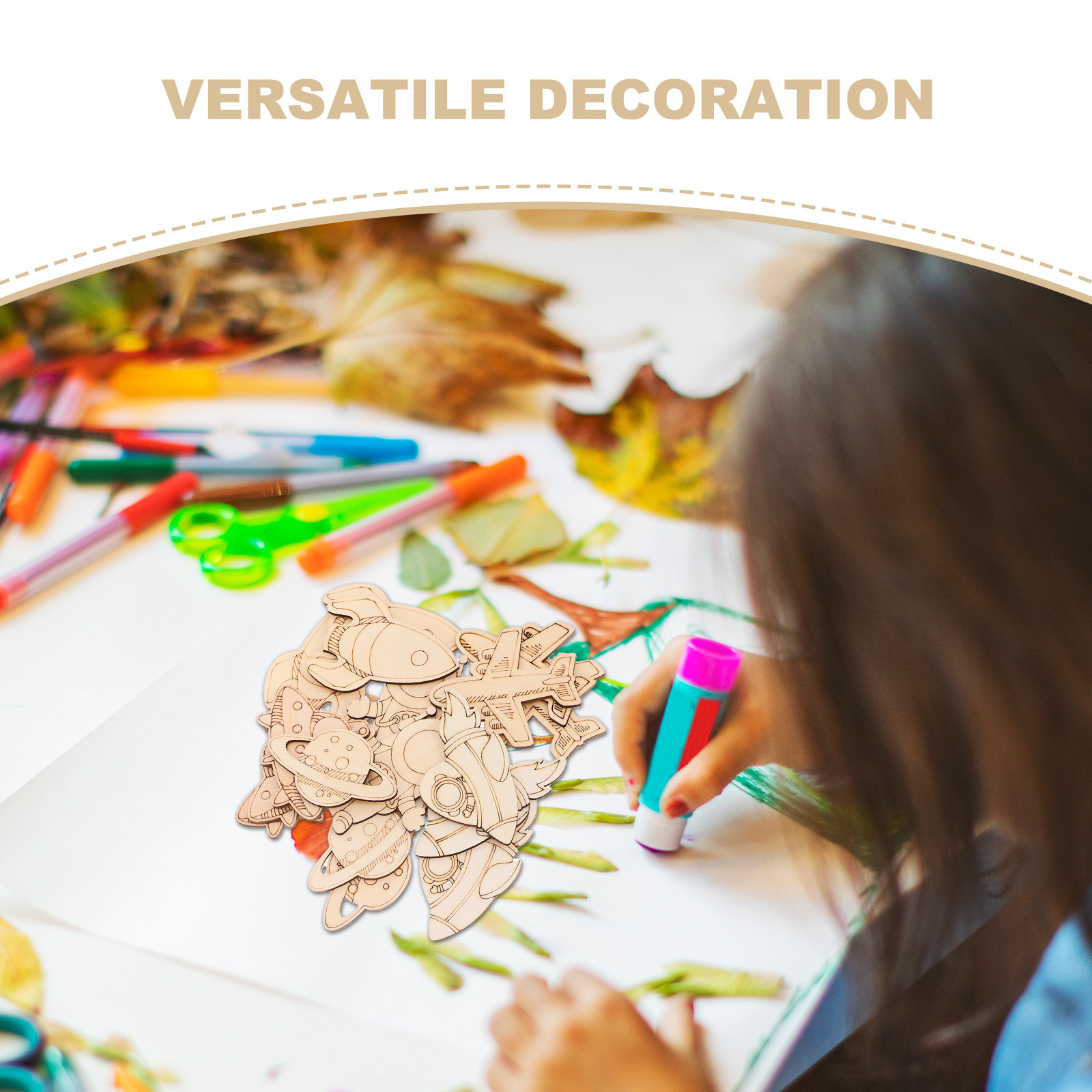 ชุดงานฝีมือไม้ธีมอวกาศ 24 ชิ้น - Art And Craft Rocket บทวิจารณ์และราคา
