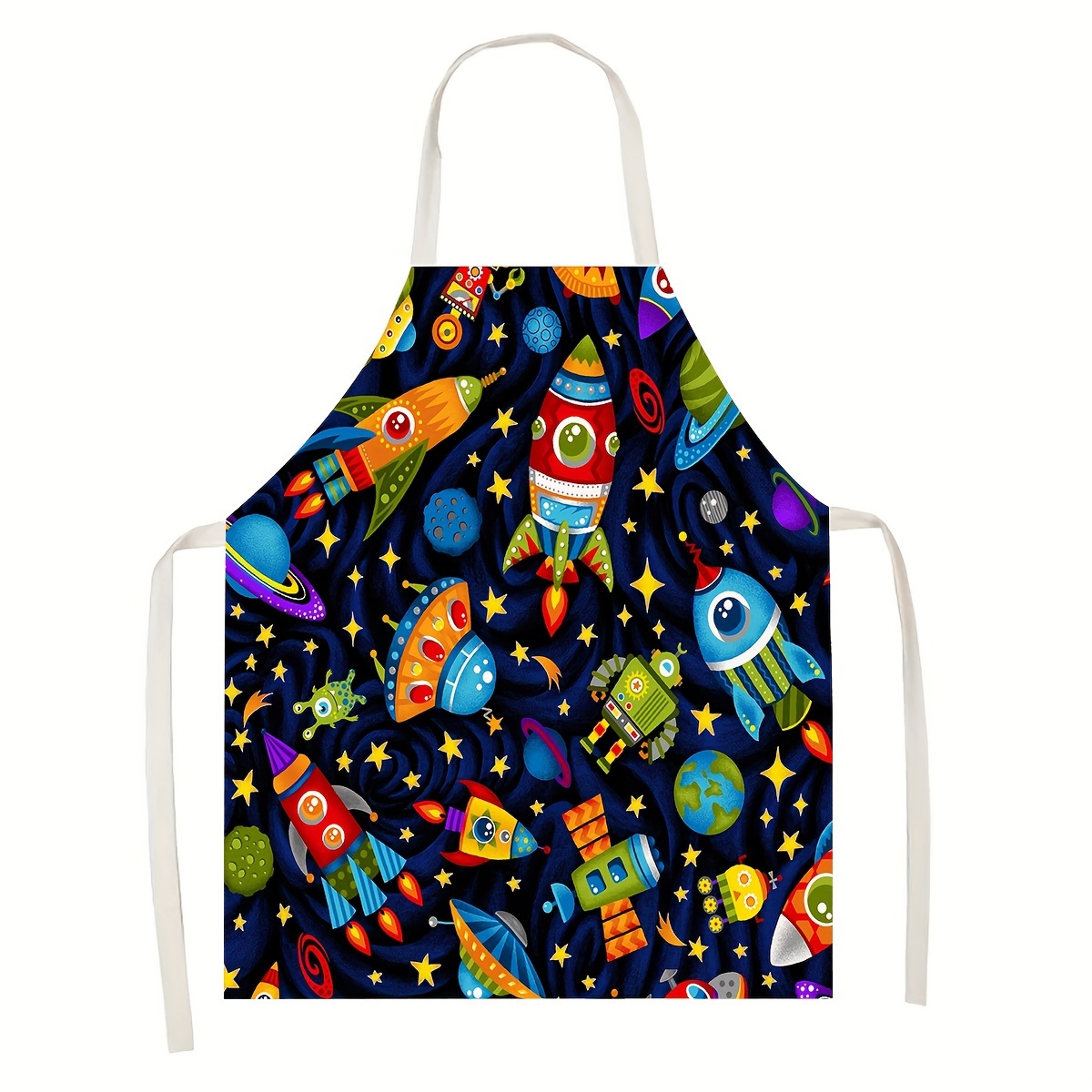 ผ้ากันเปื้อนเด็ก 1 ชิ้น ธีมอวก - Art And Craft Rocket บทวิจารณ์และราคา