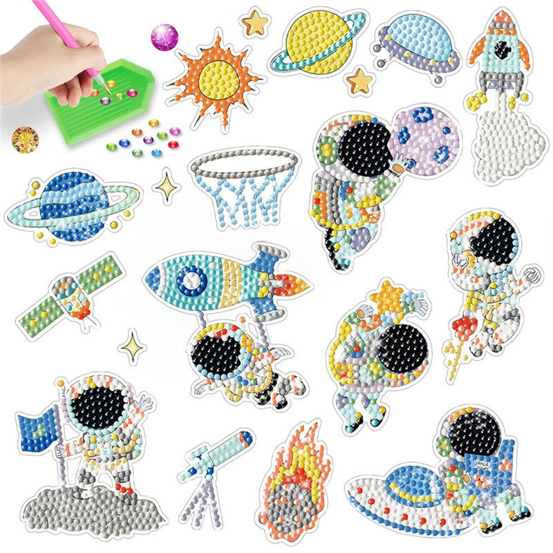 Space Diamond Art Kit สําหรับเ - Art And Craft Rocket บทวิจารณ์และราคา