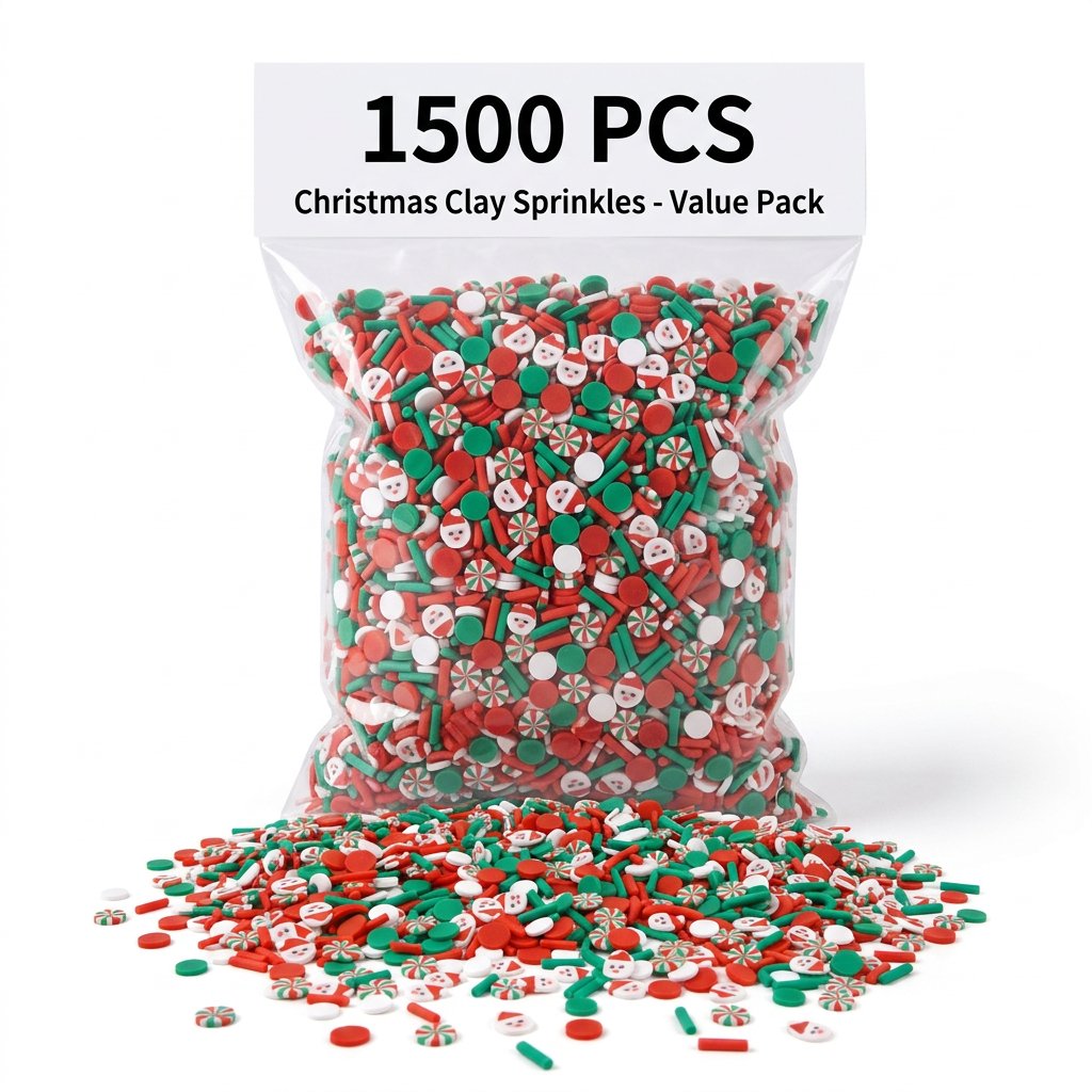 1500 ชิ้น ของตกแต่งคริสต์มาสแบ - Art Craft New Year บทวิจารณ์และราคา
