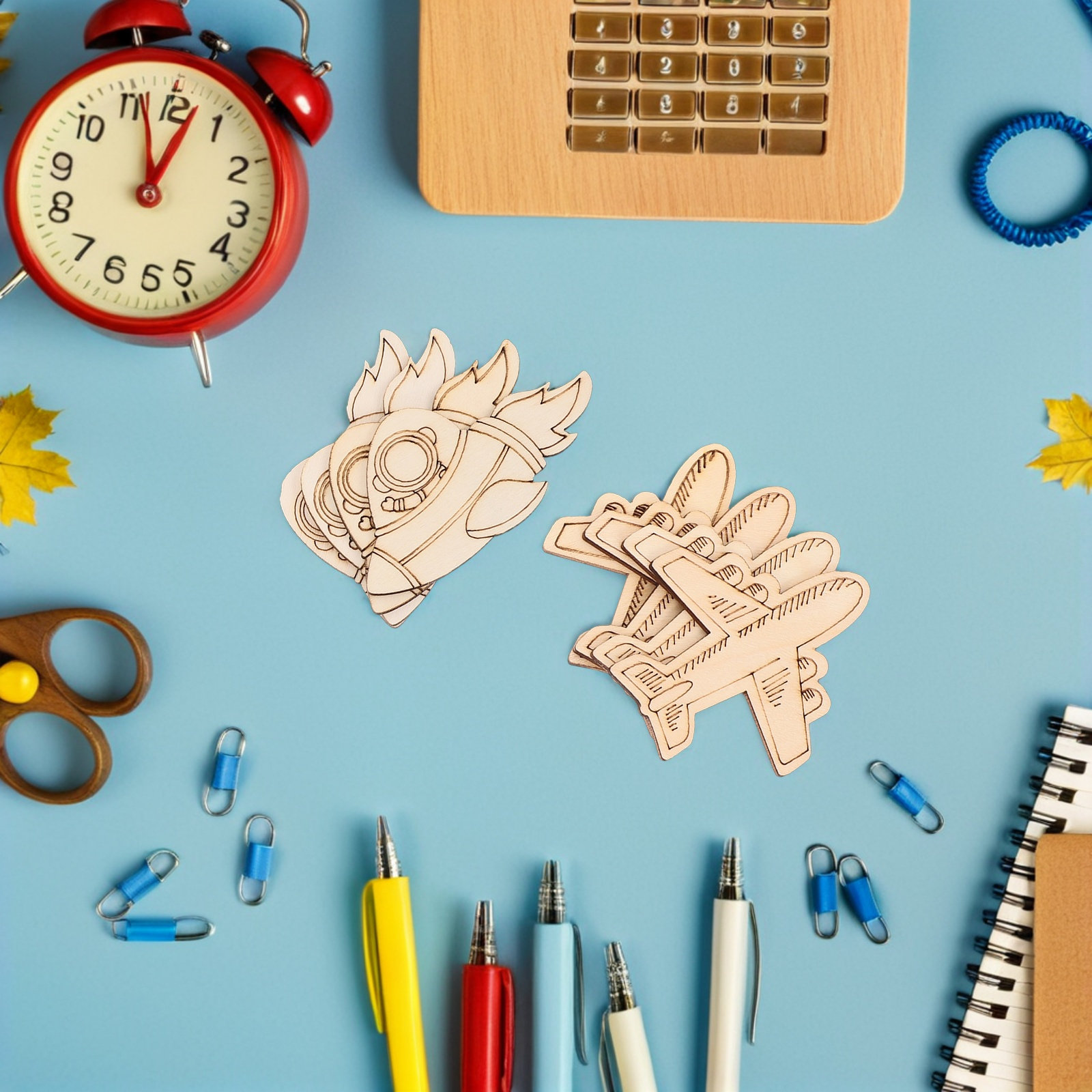 ชุดงานฝีมือไม้ทรงสี่เหลี่ยม 24 - Art And Craft Rocket บทวิจารณ์และราคา