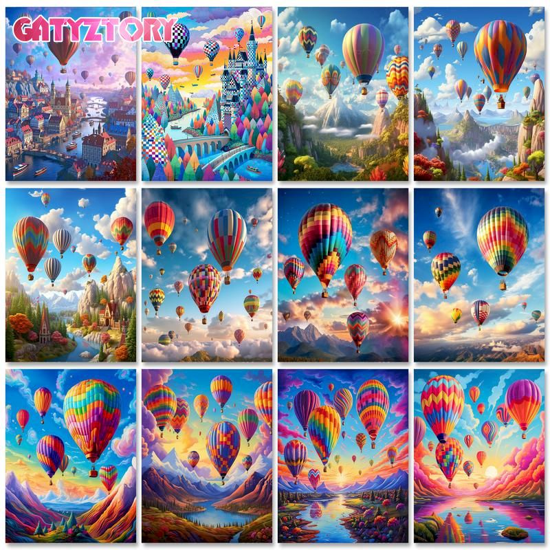 ชุดงานศิลปะเพชรภาพบอลลูนลมร้อน - Art Craft Ideas For Adults บทวิจารณ์และราคา