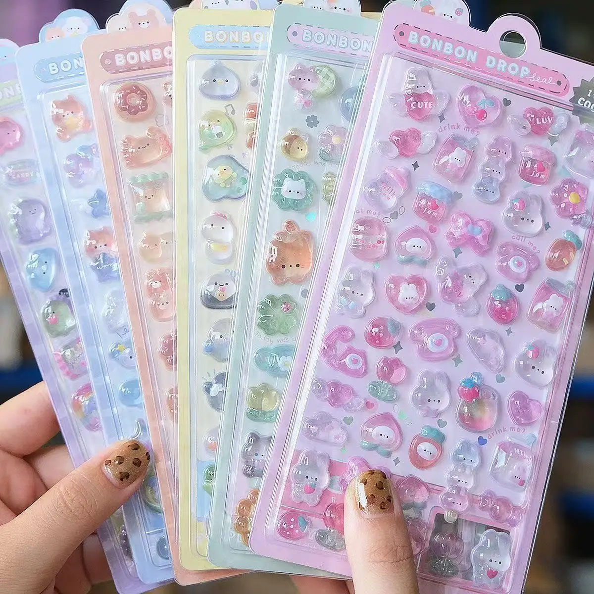 สติ๊กเกอร์เรซิน 3D ลายการ์ตูนน - Artwork Craft บทวิจารณ์และราคา