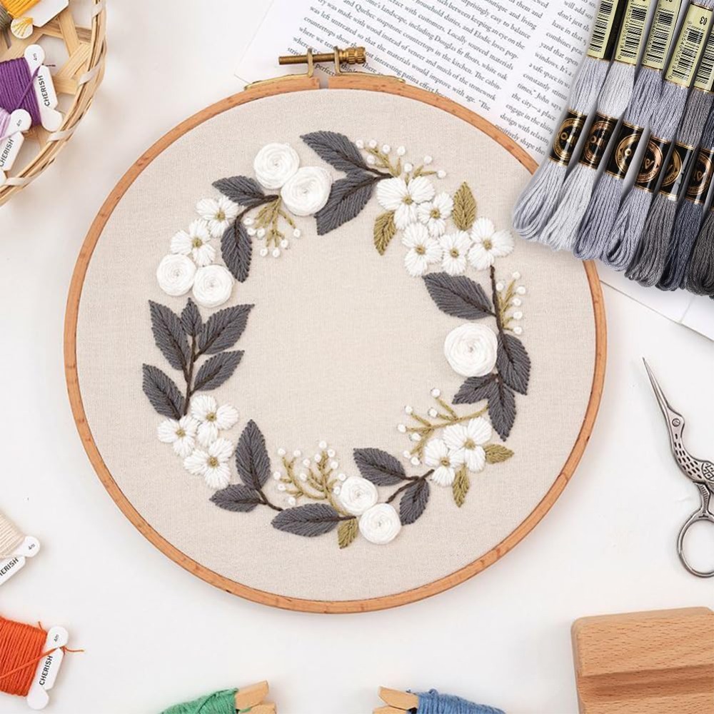 8 Skeins 70 หลาสีเทาสร้อยข้อมื - Artwork Craft บทวิจารณ์และราคา