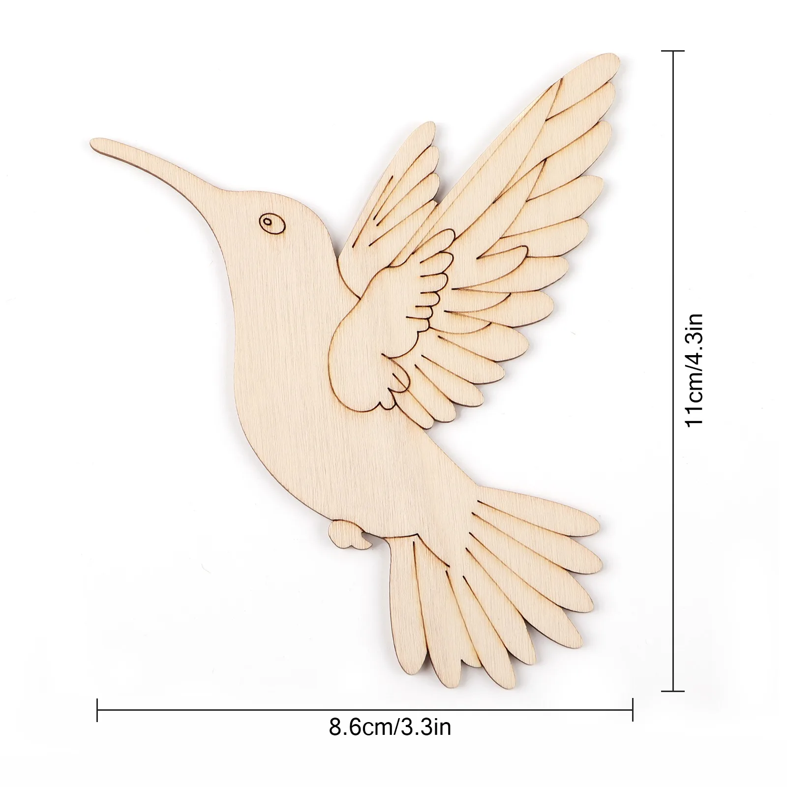 ชุดงานฝีมือไม้รูปสัตว์และนก 10 - Craft Art Set บทวิจารณ์และราคา
