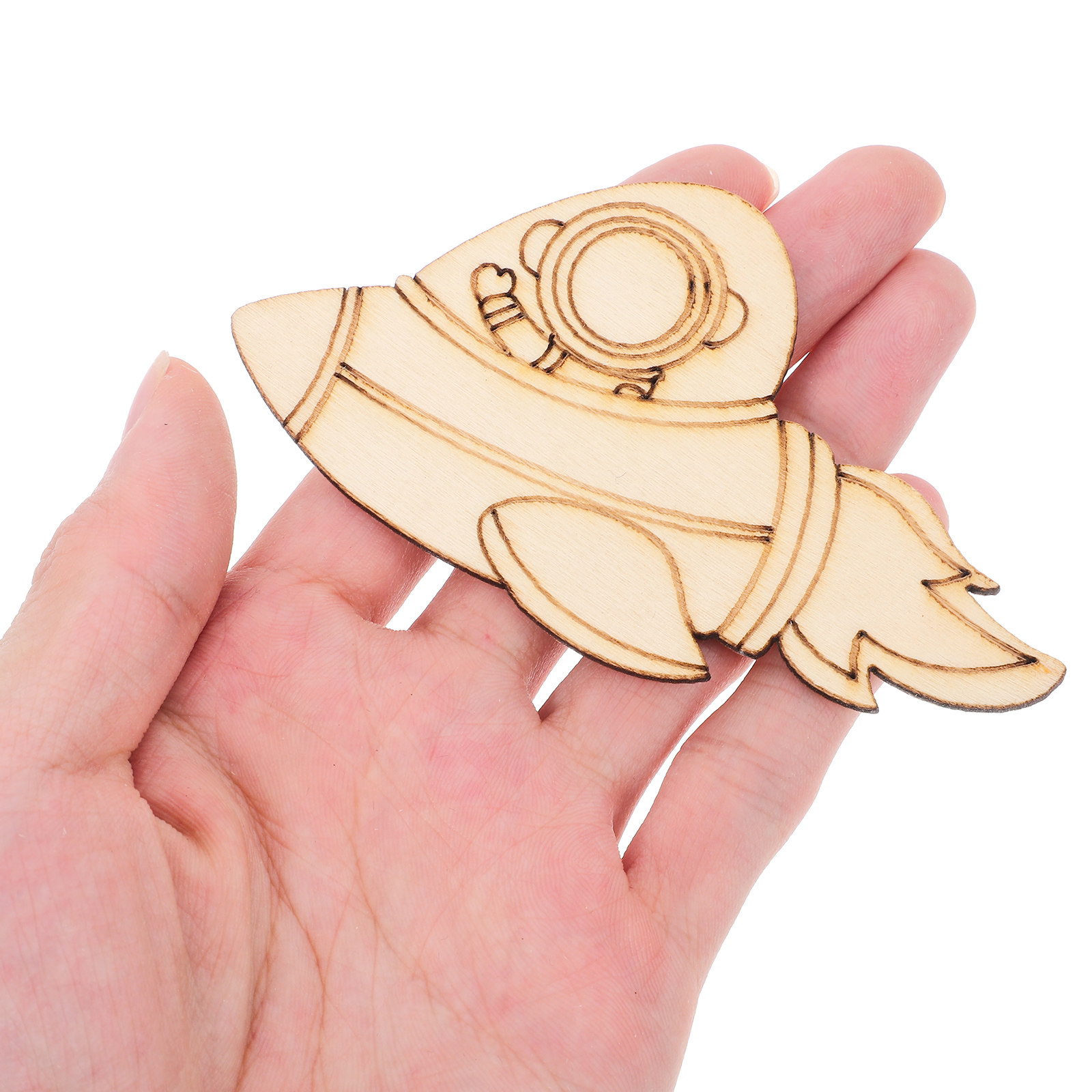 ชุดงานฝีมือไม้รูปนักบินอวกาศ 2 - Art And Craft Rocket บทวิจารณ์และราคา