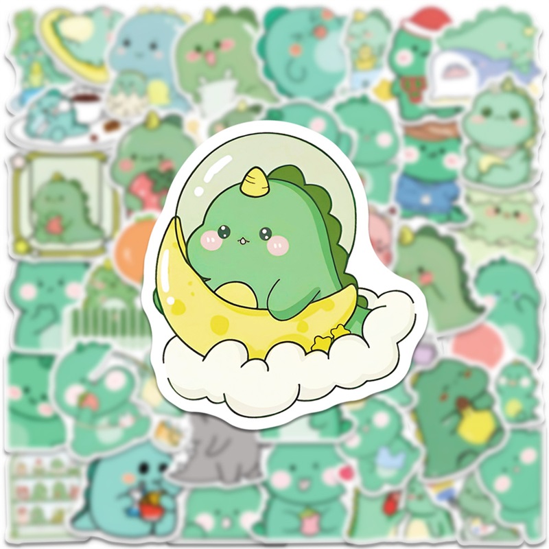 10/30/50PCS Kawaii ไดโนเสาร์สี - Art Craft Dinosaur บทวิจารณ์และราคา