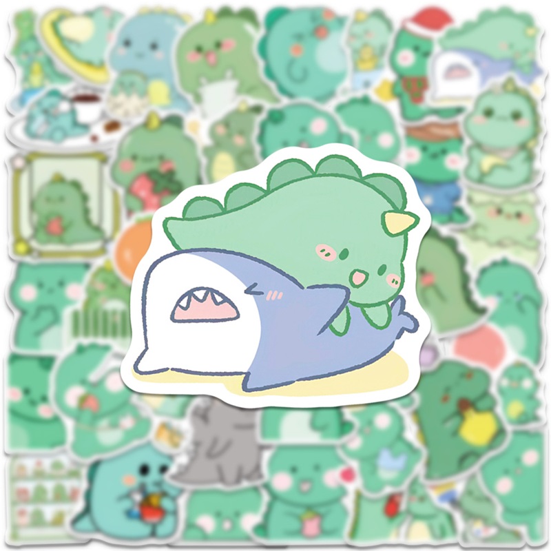 10/30/50PCS Kawaii ไดโนเสาร์สี - Art Craft Dinosaur บทวิจารณ์และราคา