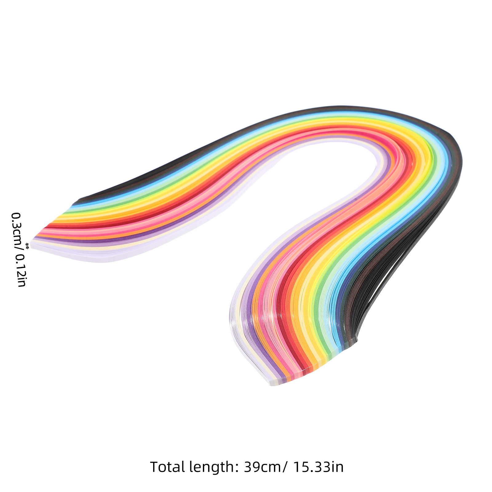 ชุดกระดาษคิวลลิ่ง 1300 ชิ้น ขน - Quilling Paper Strips บทวิจารณ์และราคา