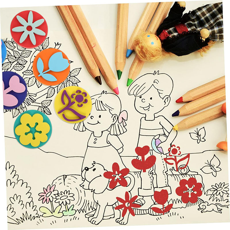 แสตมป์โฟม6ชิ้น/ถุงสำหรับภาพวาด - Art Craft 6 Year Old บทวิจารณ์และราคา