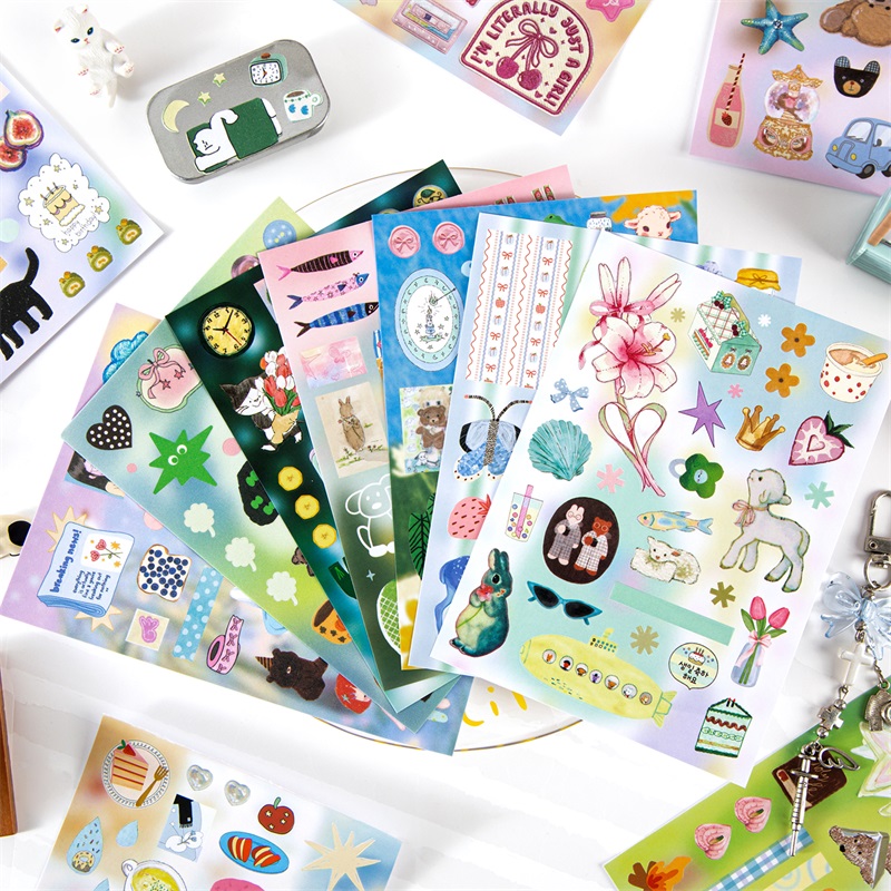 TIANZI สมุดสติกเกอร์ไดคัทลายกา - Art Craft 6 Year Old บทวิจารณ์และราคา