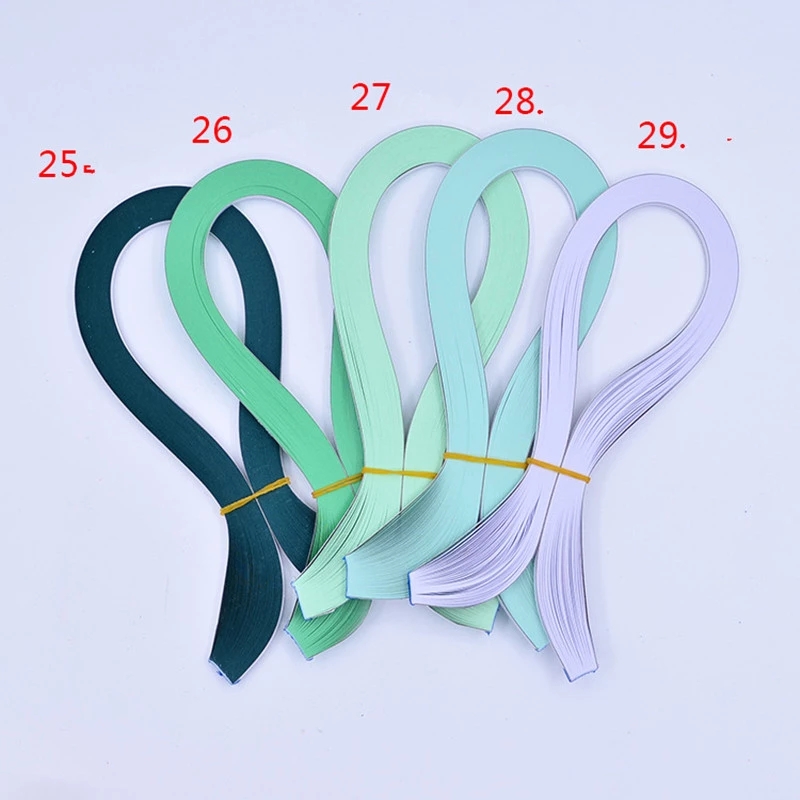 แถบกระดาษควิลลิ่งกว้าง 5 มม. ย - Quilling Paper Strips บทวิจารณ์และราคา