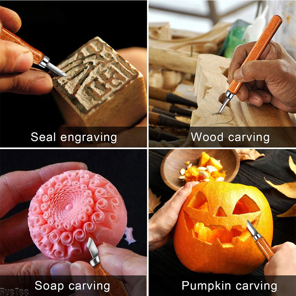 ชุดเครื่องมือแกะสลักไม้ SK2 12 - Craft Art Set บทวิจารณ์และราคา