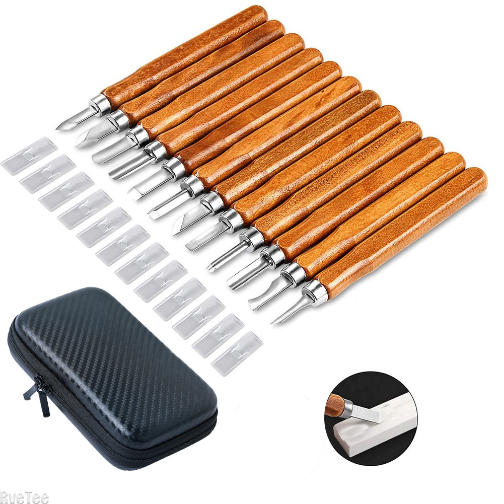 ชุดเครื่องมือแกะสลักไม้ SK2 12 - Craft Art Set บทวิจารณ์และราคา