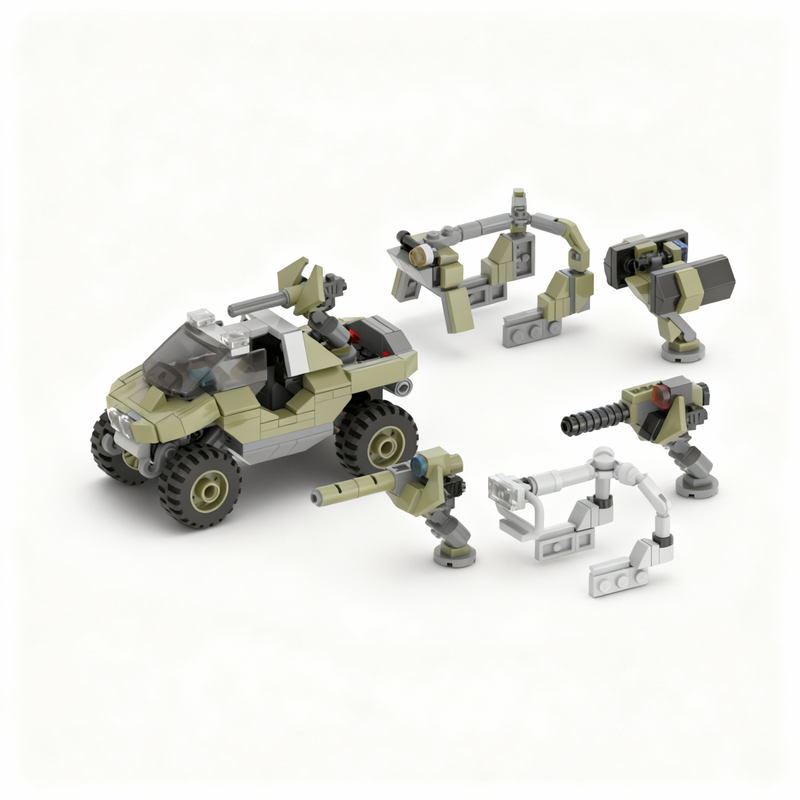 378 ชิ้น MOC Space Warthog Spe - Art And Craft Rocket บทวิจารณ์และราคา