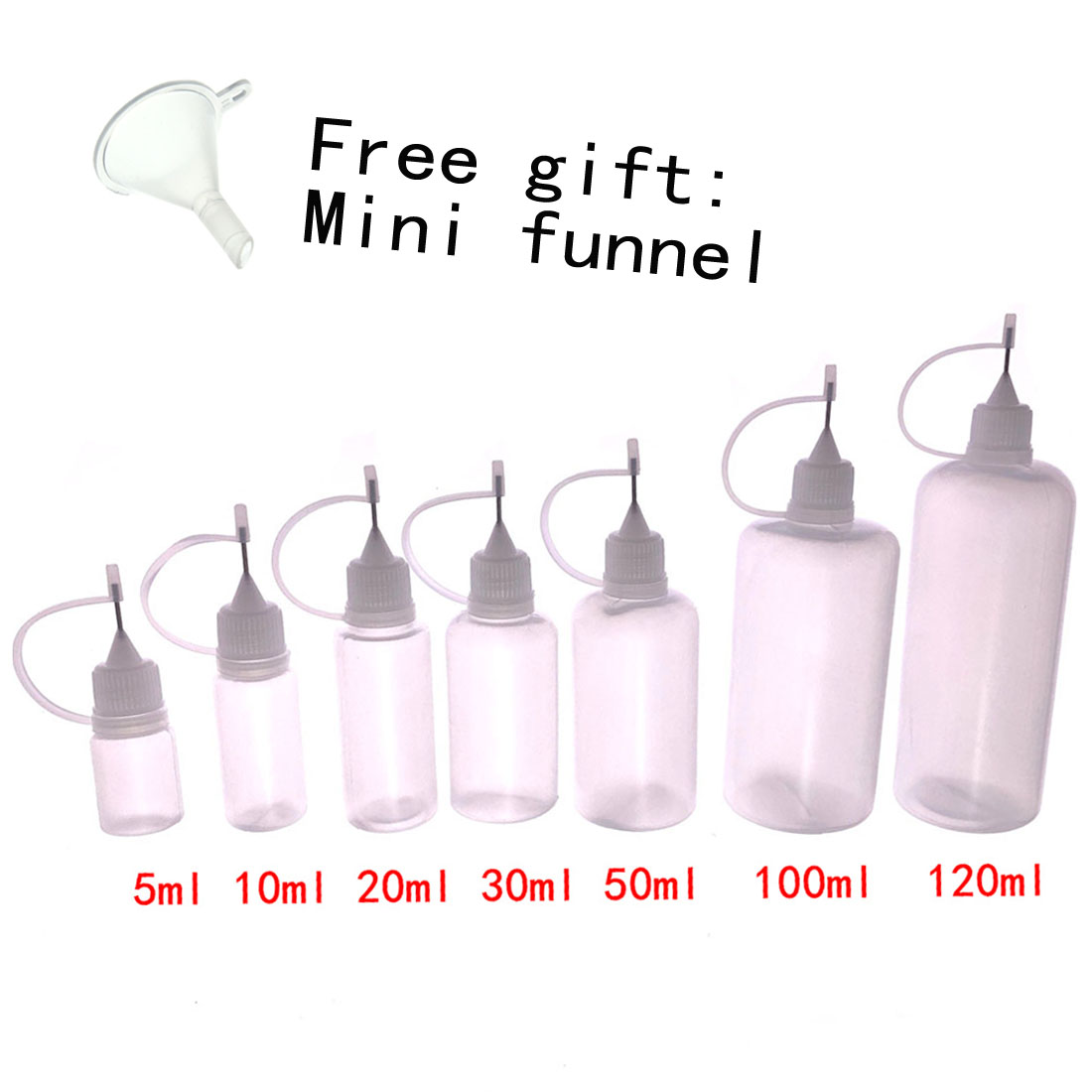 10pcs 5/10/50/120ML Vial คอนเท - Quilling Paper Strips บทวิจารณ์และราคา